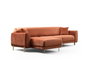 Atelier Del Sofa Sofá-Cama de Esquina Image Corner Left Cinnamon
